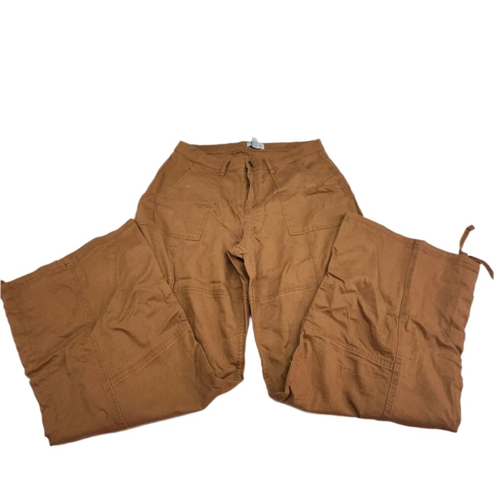 Arizona Jean Co Girls Cargo Pants Brown Size 13 New Without Tags